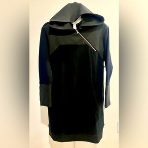 Run: Way mix media dress . Size L.